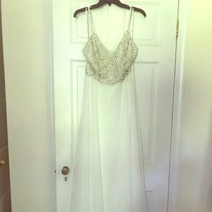 White Formal Dress/wedding Dress